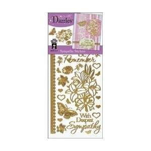  Dazzles Stickers   Sympathy Gold Arts, Crafts & Sewing