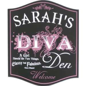  Diva Den Personalized 12x10 Davis & Small
