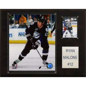  NHL Ryan Malone Tampa Bay Lightning Player Plaque Sports 