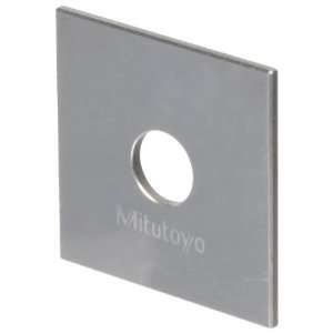 Mitutoyo Tungsten Carbide Square Wear Gage Block, ASME Grade AS 1, 1.0 