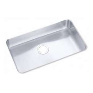  Elkay Undermount Single Bowl Kitchen Sink W/ Strainer and 