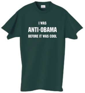 Shirt/Tank   Anti Obama before it was cool   political  