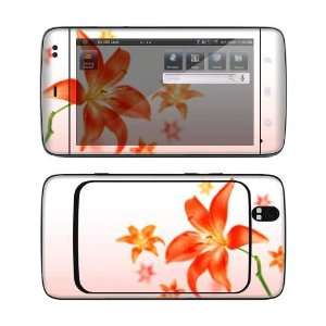   Flowers Decorative Skin Decal Sticker for Dell Streak 5 Android Tablet