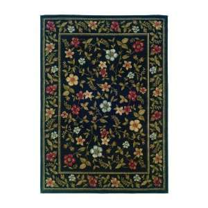  Traditional Laxton Black 7ft. 10ft.ft. x 10ft. Area Rug 