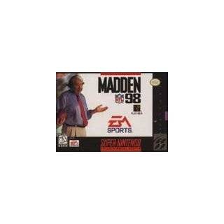 Madden 98 by Electronic Arts ( CD ROM )   Nintendo Super NES
