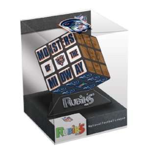  Fundex Games RUBIKFBCHI Rubiks Cube NFL  Chicago Bears 