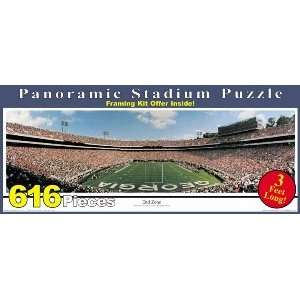    Georgia End Zone At Sanford Stadium Puzzle