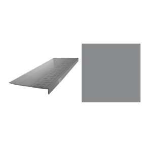  FLEXCO 6 Pack Gray Rubber Spextone Square Nose Stair Tread 