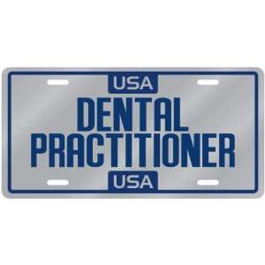  New  Usa Dental Practitioner  License Plate Occupations 
