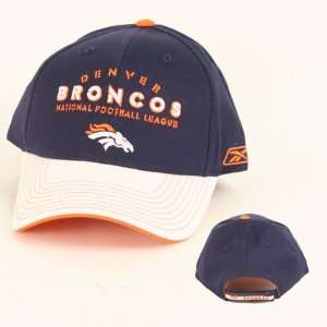  Denver Broncos 2 Tone Adjustable Baseball Hat Sports 