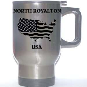  US Flag   North Royalton, Ohio (OH) Stainless Steel Mug 