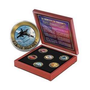   of Freedom Modern U.S. Military Aircraft Coin Set Toys & Games