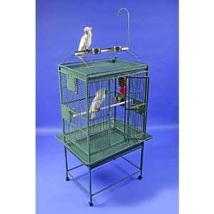  Large Deluxe Parrot Play Top Cage with Toy Hook 32 x 23 