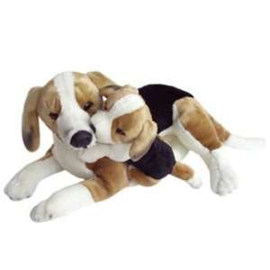  Beagle with Puppy (Bertha, Baby Bea) Plush Dog: Toys 