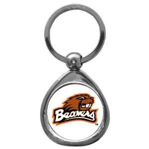  Oregon State Beavers NCAA High Polish Chrome Key Tag w 