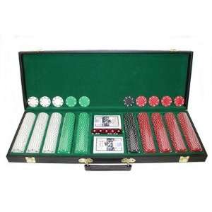  Trademark Global 10 1080 500D Suited Chips Deluxe Set 