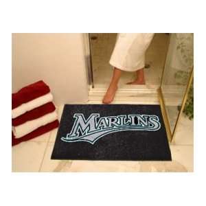 MLB Florida Marlins Bathmat Rug: Home & Kitchen