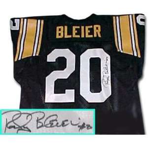 Rocky Blier Pittsburgh Steelers Autographed Throwback Black Jersey 
