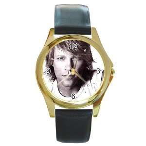  bon_jovi v5 Gold Metal Watch 