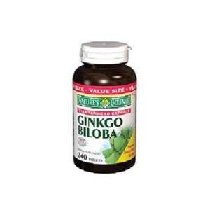  Natures Bounty Ginkgo Biloba Tablets 30 Mg 240 Health 