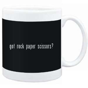  Mug Black  Got Rock Paper Scissors?  Sports Sports 