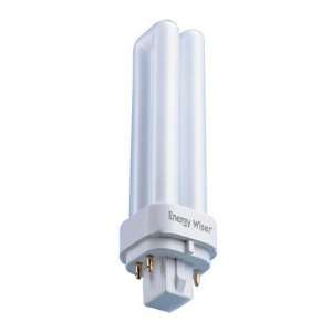 13W Dimmable Compact Fluorescent Quad Electronic 4 Pin Bulb in Soft 