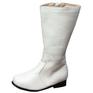  PLEASER 19674 Go Go Boots White Child Size Large 2 3 