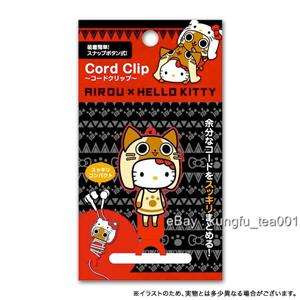 Sanrio Hello Kitty X Airou Monster Hunter Phone Headphone Cord Clip 