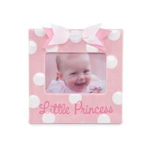  Mud Pie Baby Little Princess Ceramic Dots Frame: Baby