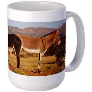 7MSN Ranch 15 oz Mug Donkeys Large Mug by 