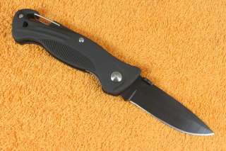 New Ganzo Locking Liner Folding Knife With Survival Emergency Whistle 