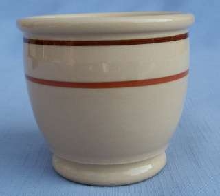   China Desert Ware Double Egg Cup 1947 Code Date, Mint Condition  