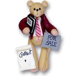    Real Estate Agent Male Personalized Ornament