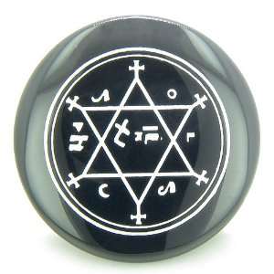  King of Solomon Circle of Pentacle Magic Hexagram Amulet 