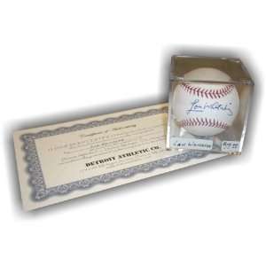  Lou Whitaker Autographed Baseball: Sports & Outdoors