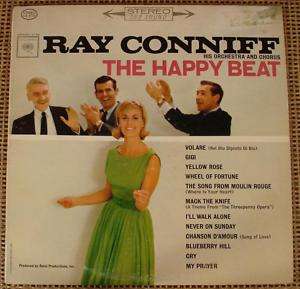 RAY CONIFF   The Happy Beat   1963 vinyl LP Stereo NM   