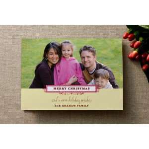  Simple Wishes Holiday Photo Cards by The Happy Env 