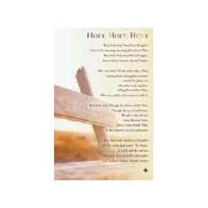  Bulletin Holy Holy Holy (Package of 100) 