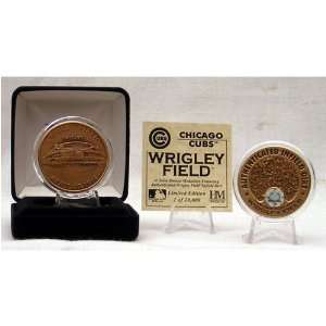 Chicago Cubs Wrigley Field Authenticated Infield Dirt Coin:  