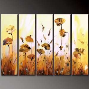 Decorative Flowers Oil Painting Modern Hand Oil Painting Hand Painted 