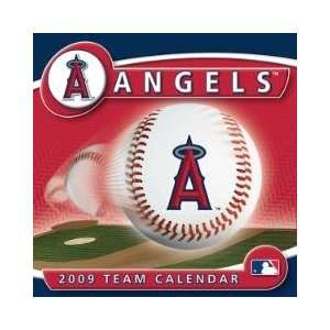 LOS ANGELES ANAHEIM ANGELS 2009 MLB Daily Desk 5 x 5 BOX CALENDAR 