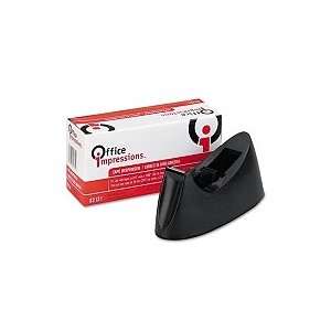 Office Impressions Desktop Tape Dispenser, 1 Inch Core, Weighted Non 