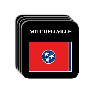 US State Flag   MITCHELLVILLE, Tennessee (TN) Set of 4 Mini Mousepad 
