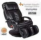 NEW Human Touch HT 7120 Massage Chair Recliner + HEAT   Calf and Foot 