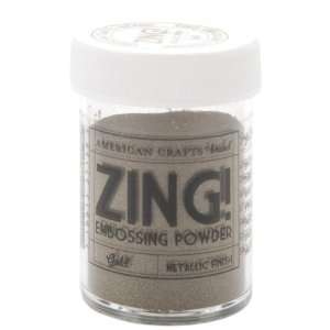  Zing Metallic Embossing Powder 1 Oz Gold   627745 Patio 