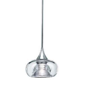   Bronze Minni Low Voltage Monopoint Minni Pendant with Clear Glass   C