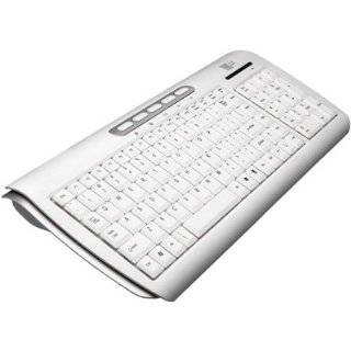  Genuine Dell White Multimedia Wireless Slim Keyboard with 