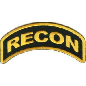  RECON ROCKER Military VET Embroidered Biker Vest Patch 
