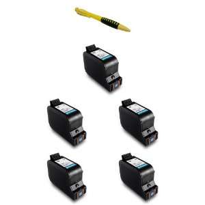  Five Color Ink Cartridge HP 17 XL HP17XL HP17C + Pen for HP 