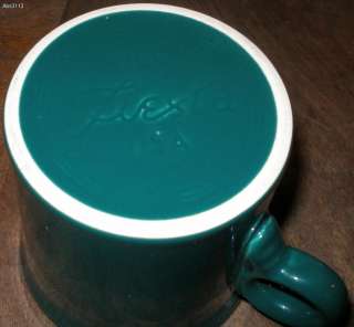   Fiestaware Evergreen Dark Green Coffee Mug Cup Ring Handle  
